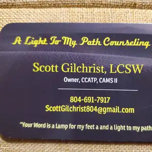 Scott Gilchrist Licensed Clinical Social Worker in Virginia